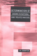 Determination of anions in natural and treated waters /