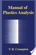 Manual of plastics analysis /