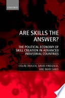Are skills the answer? : the political economy of skill creation in advanced industrial countries /