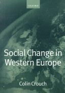 Social change in Western Europe /