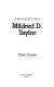 Presenting Mildred D. Taylor /
