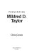 Presenting Mildred D. Taylor /