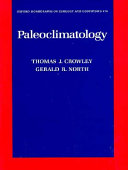 Paleoclimatology /