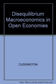 Disequilibrium macroeconomics in open economies /