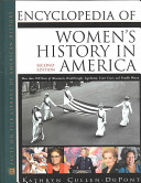 Encyclopedia of women's history in America /