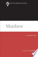 Matthew : a commentary /