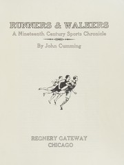 Runners & walkers : a nineteenth century sports chronicle /