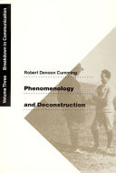Phenomenology and deconstruction /