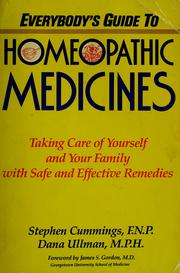 Everybody's guide to homeopathic medicines /
