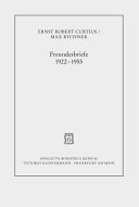 Freundesbriefe 1922-1955 /