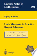 Loeb measures in practice : recent advances /