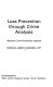 Loss prevention through crime analysis /