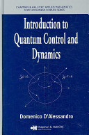 Introduction to quantum control and dynamics /