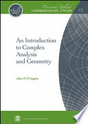 An introduction to complex analysis and geometry /