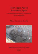 The copper age in South-west Spain : a bioarchaeological approach to prehistoric social organisation /