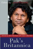 Pak's Britannica : articles by and interviews with David Dabydeen /