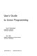 User's guide to linear programming /