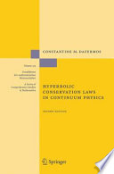 Hyberbolic [as printed] conservation laws in continuum phyas printeds /