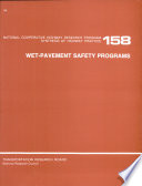 Wet-pavement safety programs /