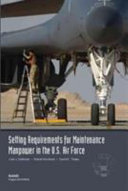 Setting requirements for maintenance manpower in the U.S. Air Force /