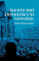 Society and democracy in Germany /