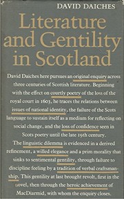 Literature and gentility in Scotland /