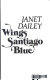 Silver wings, Santiago blue /