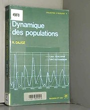 Dynamique des populations /