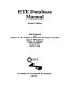 ETE database manual /
