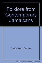 Folklore from contemporary Jamaicans /