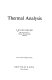 Thermal analysis /
