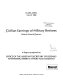 Civilian earnings of military retirees /