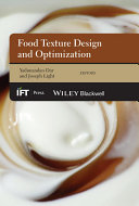 Food Texture Design and Optimization.