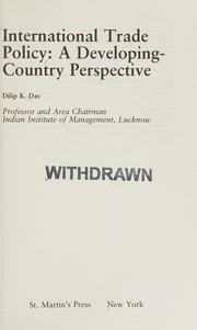 International trade policy : a developing-country perspective /