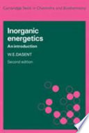Inorganic energetics : an introduction /