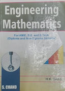 Engineering mathematics : for A.M.I.E. diploma & non diploma stream students of all Indian universities /