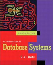 An introduction to database systems /
