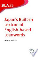 Japan's built-in lexicon of English-based loanwords /