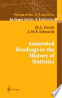 Annotated readings in the history of statistics /