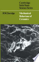 Mechanical behaviour of ceramics /