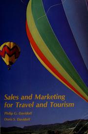Sales and marketing for travel and tourism /