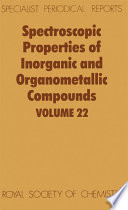 Spectroscopic properties of inorganic compounds, vol 22 /