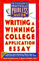 Writing a winning college application essay /