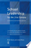 School leadership in the 21st century : developing a strategic approach /