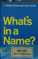 What's in a name? /