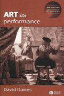 Art as performance /