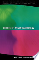 Models of psychopathology /