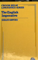 The English imperative /