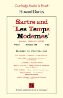 Sartre and 'Les Temps modernes' /
