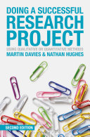 Doing a successful research project : using qualitative or quantitative methods /